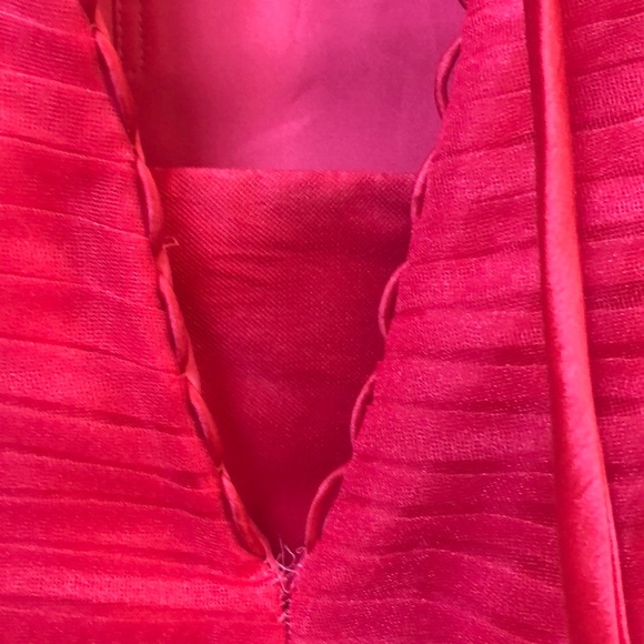 Coral Rose Mermaid Dress - Picture 3 of 8